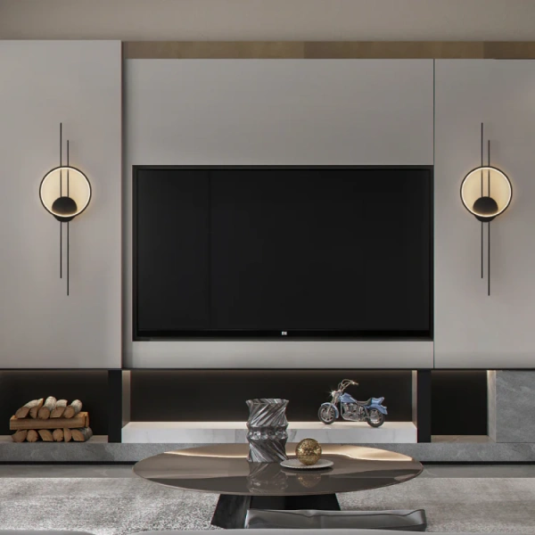 Wall lamp Moon W1 LED 20W BK Wall lamp Moon W1 LED 20W BK