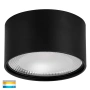 Surface downlight Nella BLK 3CCT LED 18W IP54