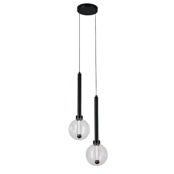 Pendant light Meteor 2 LED 8W BLK