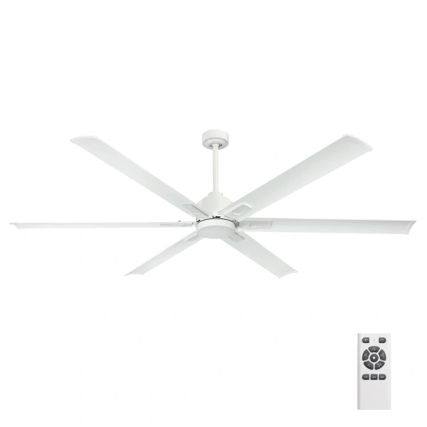 Ceiling fan Rhino 6B D84 DC Motor with Remote WH