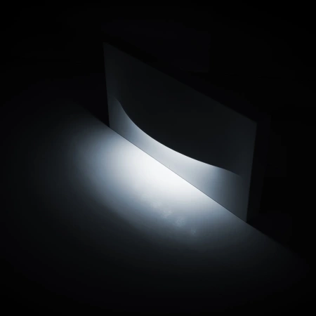 Wall light Lisca 5W 3CCT 12V DC RECTANGULAR LED BLK