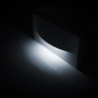 Wall light Lisca 5W 3CCT 12V DC RECTANGULAR LED BLK