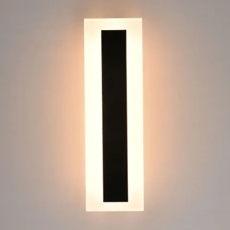 Wall light Equator 30 LED 10W 3K IP65 BLK