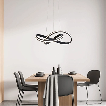 Pendant lamp SPIRA BLACK LED 45W 3CCT Pendant lamp SPIRA BLACK LED 45W 3CCT