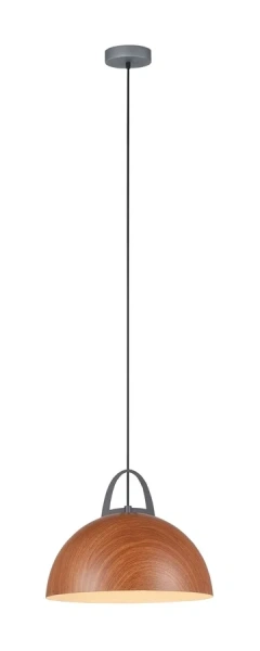 Pendant lamp LEGNA4 E27 grey
