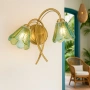 Wall light Coraline 2lt G9 mc/brs