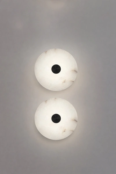 Wall light Zarra Alabaster Spanish Marble LED 7W 3CCT BLK
