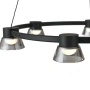 Pendant lamp Rocket LED 30W 3CCT D60 Dim BLK