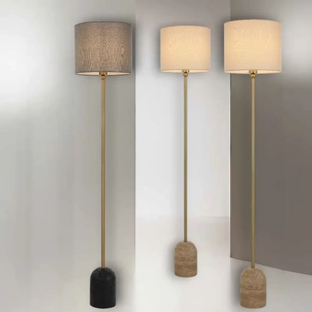 Floor lamp Livia E27 H155 BLK