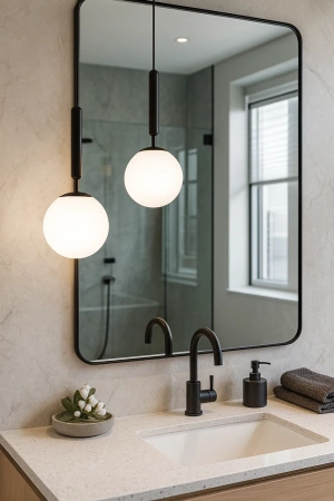 Pendant lamp Loff P1 BK