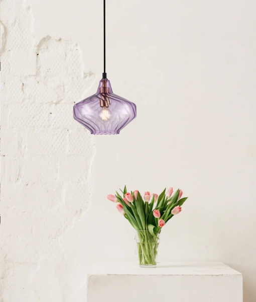 Pendant lamp CAMPANA 3 E14 D20 PUR Pendant lamp CAMPANA 3 E14 D20 PUR
