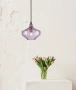 Pendant lamp CAMPANA 3 E14 D20 PUR