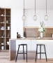 Pendant lamp KATHAL 1 E14 D15 OR