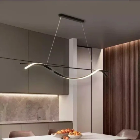 Pendant lamp TWIST-28W Black Pdt