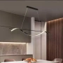 Pendant lamp TWIST-28W Black Pdt