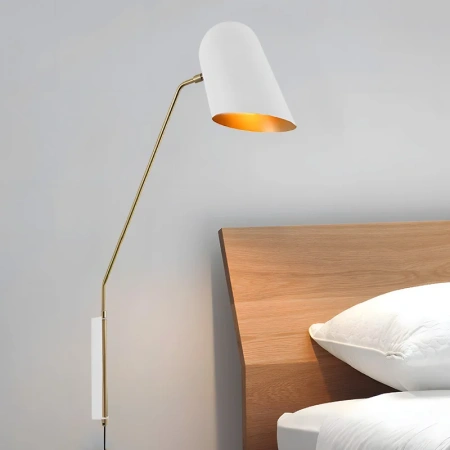 Wall lamp Clone wall WH with In-Line Switch Flex and Plug DIY