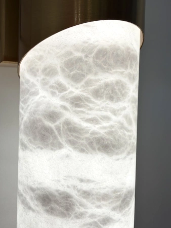 Wall light Aragon W1 Alabaster Spanish Marble LED 10W 3K BRS