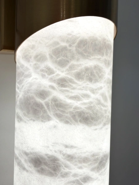 Wall light Aragon W1 Alabaster Spanish Marble LED 10W 3K BRS