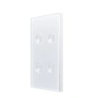Wall Switch 4 Gang Scalloped Zigbee Wifi WHT