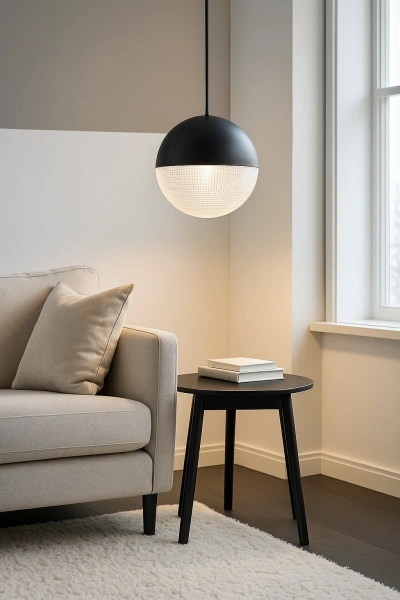 Pendant lamp Disco 20 BL