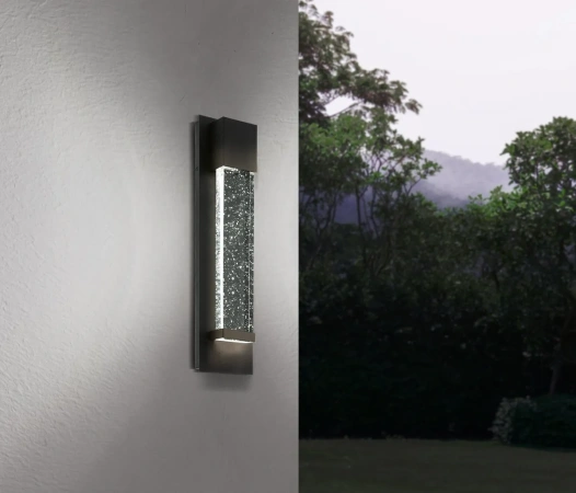 Wall light Villagrazia 2  LED 6.7W Tri-col 40cm BLK