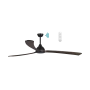 Ceiling Fan Norfolk Aero DC 86 Wi-Fi 50W WLBL