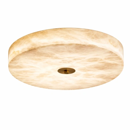 Ceiling Light Malena C1 Alabaster Spanish Marble D40 LED 30W 3CCT BRS