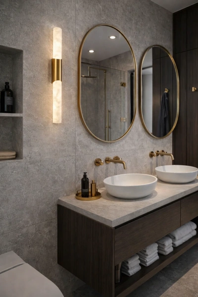 Wall light Aragon W2 Alabaster Spanish Marble LED 10W CCT BRS