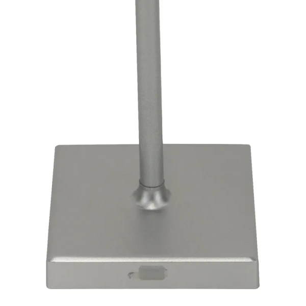 Table lamp Tate Rechargeable Touch Silver