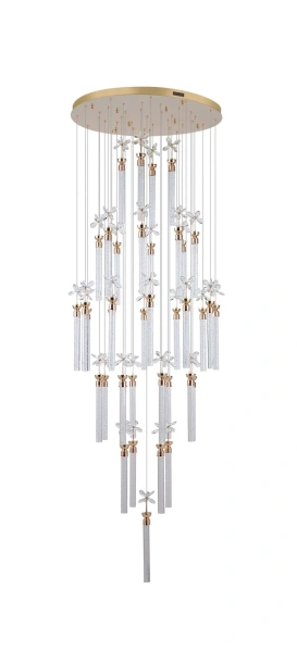 Pendant lamp Genevieve 37 3CCT LED GLD