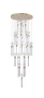 Pendant lamp Genevieve 37 3CCT LED GLD