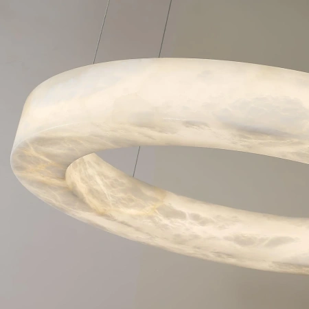 Pendant lamp Manzanera 3 Alabaster Spanish Marble LED 56W CCT BRS