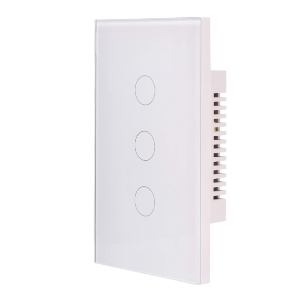 Wall Switch 3 Gang white HV9110-3 Wifi