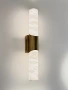 Wall light Aragon W1 Alabaster Spanish Marble LED 10W 3K BRS