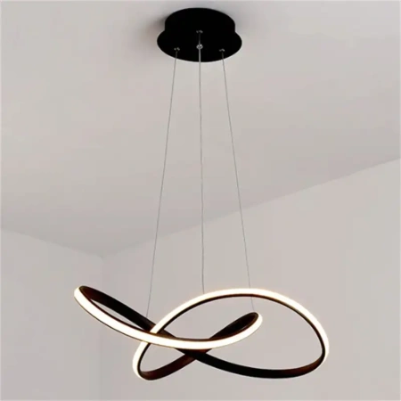 Pendant lamp Suko 500 BLK 3000K