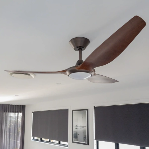 Ceiling Fan Delta LED 18W Dim 52 BRZ