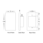Wall Switch 3 Gang white HV9110-3 Wifi