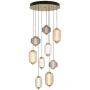 Pendant lamp Torso 9 D48 LED 50W 3K BRS