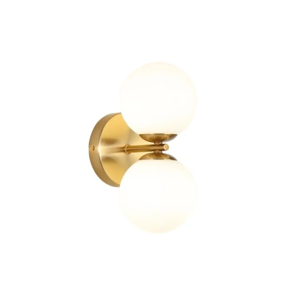 Wall light OBERON 2 G9 IP44 BRS Wall light OBERON 2 G9 IP44 BRS