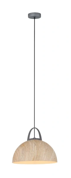 Pendant lamp LEGNA2 E27 grey