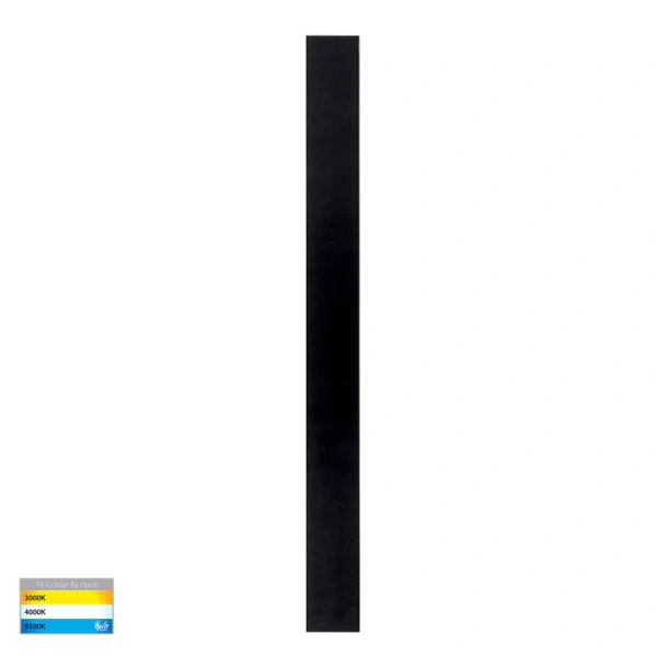 Wall light Barline Shadow LED 30W Tricol IP65 100cm BLK