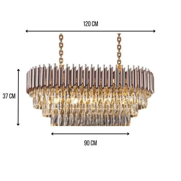 Pendant lamp Windsor Premium Crystal E14 GLD Pendant lamp Windsor Premium Crystal E14 GLD