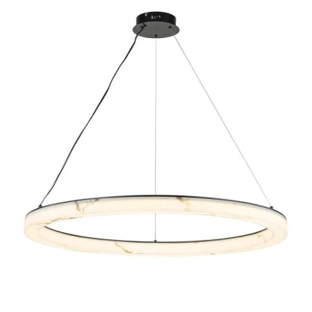 Pendant lamp Halo Resin Large LED BLK