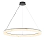 Pendant lamp Halo Resin Large LED BLK