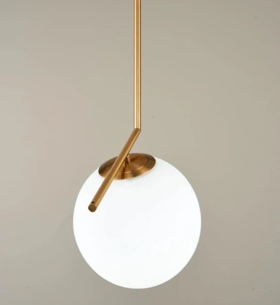 Pendant lamp Bolero P25 E27 BRS
