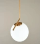 Pendant lamp Bolero P20 E27 BRS