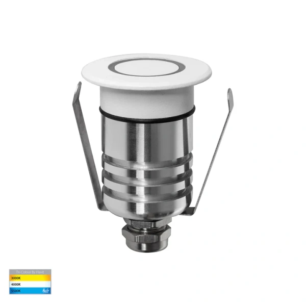 Step Inground light Brillo LED 3W 3CCT 12V HV2894T-WHT-12V Step Inground light Brillo LED 3W 3CCT 12V HV2894T-WHT-12V