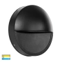 Step light Veko Black with Eyelid HV2929T-BLK-240V IP65