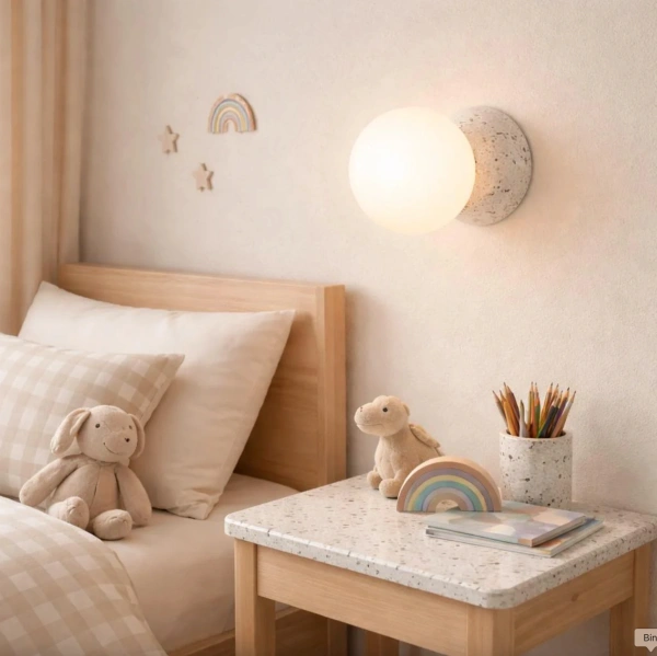 Wall lamp Noir Terrazzo G9 5W WH