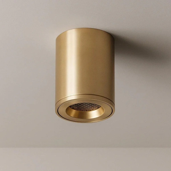 Surface downlight Nero GU10 8W Brass